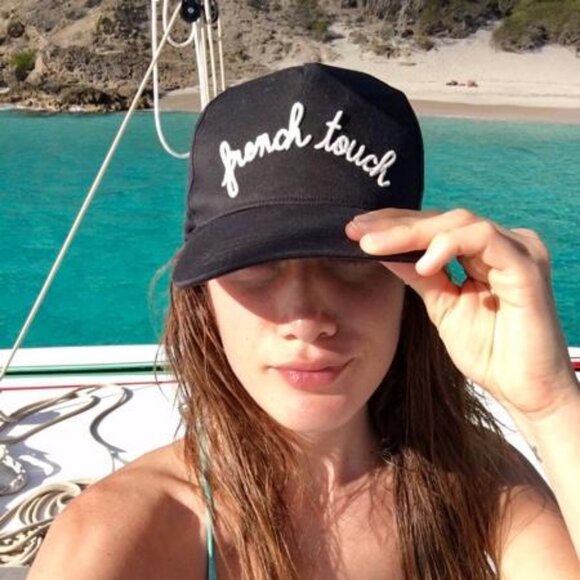 Maison Labiche French Touch Baseball Hat from Anthropologie - Picture 4 of 12